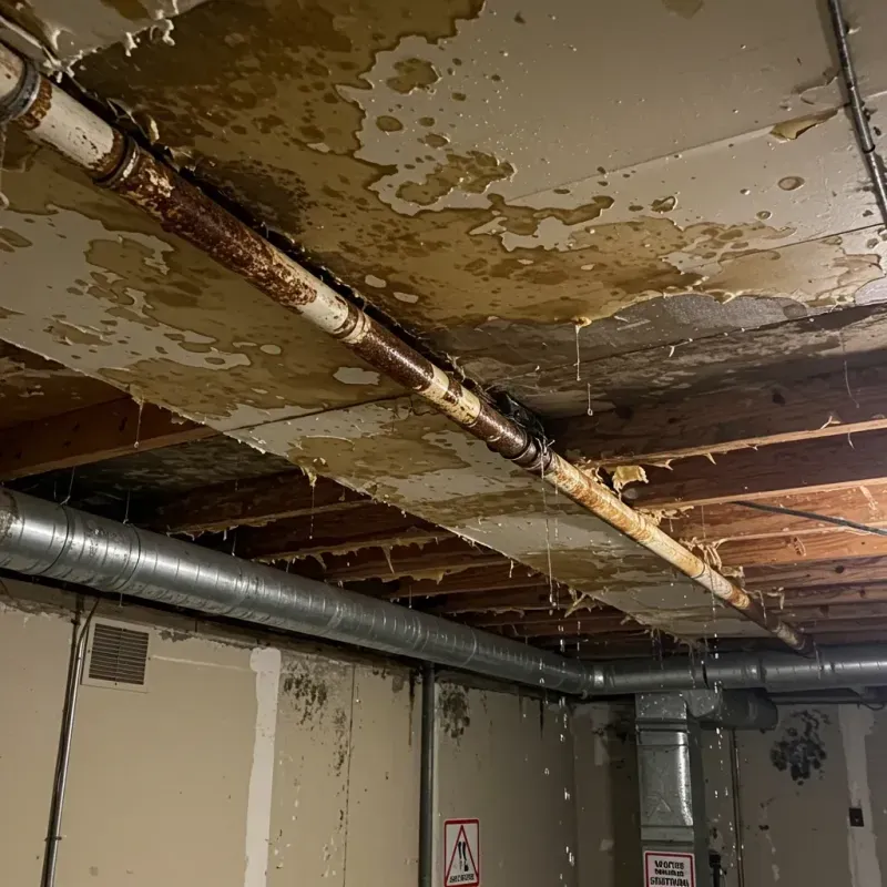 Ceiling Water Damage Repair in East Hampton, VA